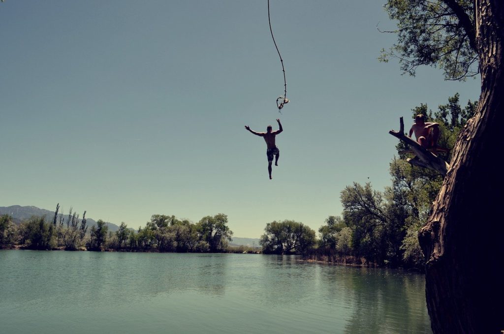 jump, water, rope swing-1209647.jpg